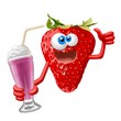 frappè alla fragola