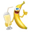 frappè alla banana