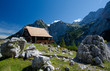 mountain hut mountain hut