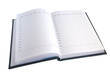 opened notebook