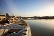 Fisher boats in Saint Louis