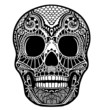 Vector: skull ornament skull ornament