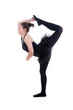 Beautiful young ballerina woman