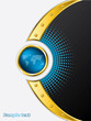 Futuristic brochure design Futuristic brochure design