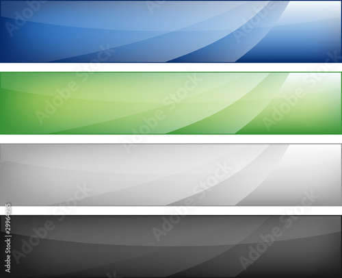 Vector: Banners Set Banners Set