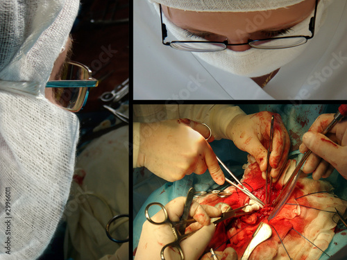Photo: Urgent surgery. Saving lives. Urgent surgery. Saving lives.