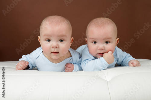 Photo: Identical twin boys Identical twin boys