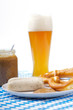 Weisswurst und Brezel