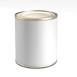 Tin with blank label