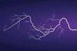 Horizontal vector lightning