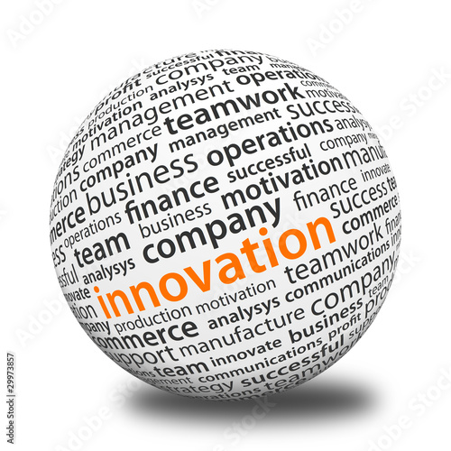 Illustration: Word Ball - Innovation Word Ball - Innovation