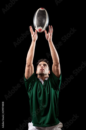 Photo: Rugby Player Rugby Player