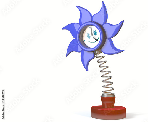 Illustration: Orologio a molla Orologio a molla