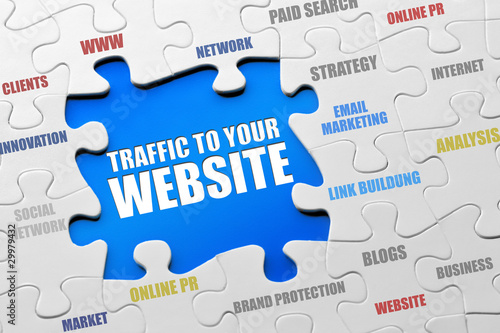 Foto: Traffic to your website Traffic to your website