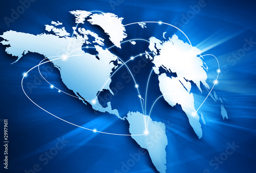 Illustration: global business global business