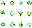 Vector: Environmental icons Environmental icons