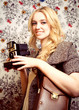 Goldie with camera