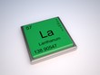 Lanthanum chemical element of the periodic table with symbol La Lanthanum chemical element of the periodic table with symbol La