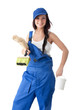 Female construction worker
