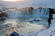 Iceland waterfall