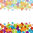 Photo en ligne au meilleur prix abstract vector numbers background