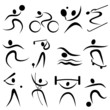 sport symbols vector
