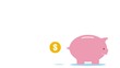coins in piggybank