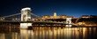 Chain Bridge, Royal Palace and Danube river Chain Bridge, Royal Palace and Danube river