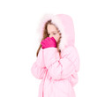 Photo: young girl in winter time young girl in winter time