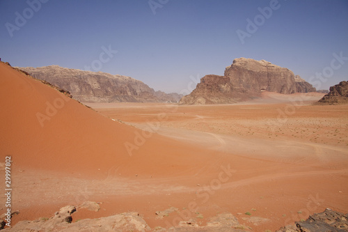 Foto: Wadi Rum Landschaft Wadi Rum Landschaft