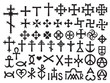 Mystique Symbols VII. Heraldic Crosses and Christian Monograms