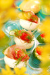 eggs with parma ham for easter