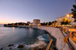 The Royal Spur Tower (Sulis Tower) at sunset, Alghero, Sardinia The Royal Spur Tower (Sulis Tower) at sunset, Alghero, Sardinia