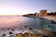 The Royal Spur Tower (Sulis Tower) at sunset, Sardinia, Italy The Royal Spur Tower (Sulis Tower) at sunset, Sardinia, Italy