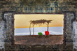 Brick wall beach