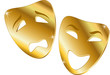 Comedy & tragedy mask