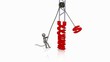 Animation on the concept of succeeding Animation on the concept of succeeding