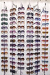 rack with sunglasses