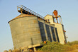 Vintage Agricultural Grain Silos