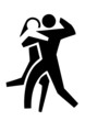 Sign of dancing pair