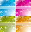Retro-Desing-Karten-Set