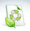 Papier recyclé écologie