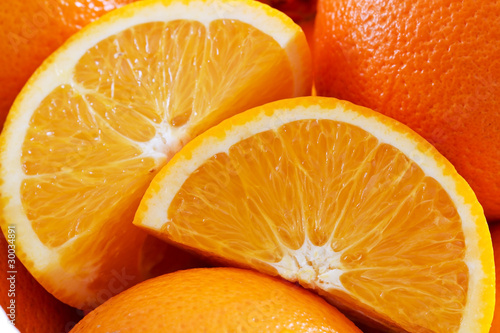 Foto: Frische Orangen, formatfüllend, Frische Orangen, formatfüllend,