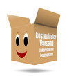 kostenfreier versand innerhalb von deutschland lächeln