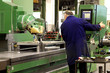 fase di lavorazione con fresa a controllo numerico