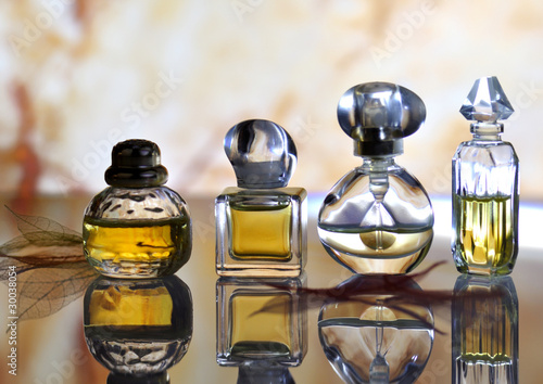 Photo: perfume arrangement perfume arrangement