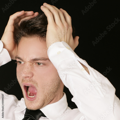 Foto: Verrückt werden im Büro Verrückt werden im Büro