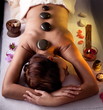 Young woman relaxing after spa