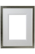Silver frame with white passepartout. Silver frame with white passepartout.