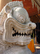 stone lion in thai temple stone lion in thai temple